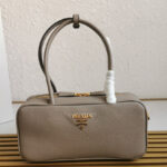 Prada Medium Leather Top-handle Bag 1BB126